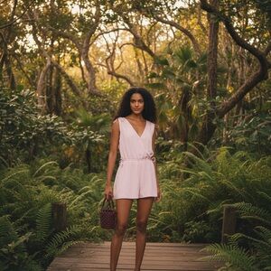 JOIE 199$ Keona ruched crepe de chine playsuit